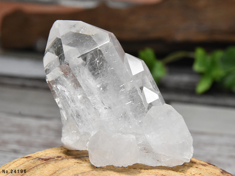 ✳️極稀品✨タンジェリンパワーと高透明度✨極上透明度 水晶クラスター 天然石 原石Kara’S